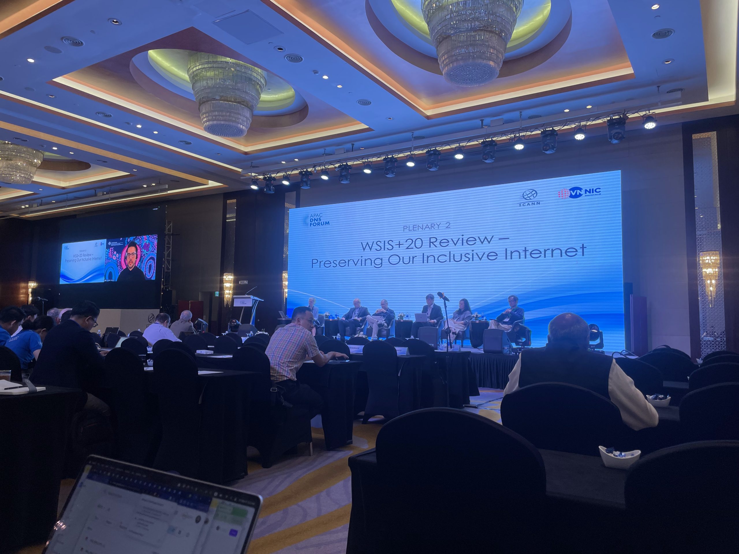 Photo: WSIS+20 Review at APAC DNS Forum