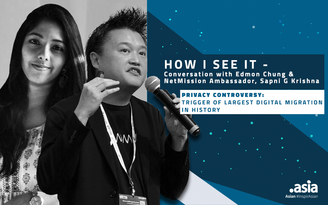 Sapni G Krishna and Edmon Chung Interview Chat