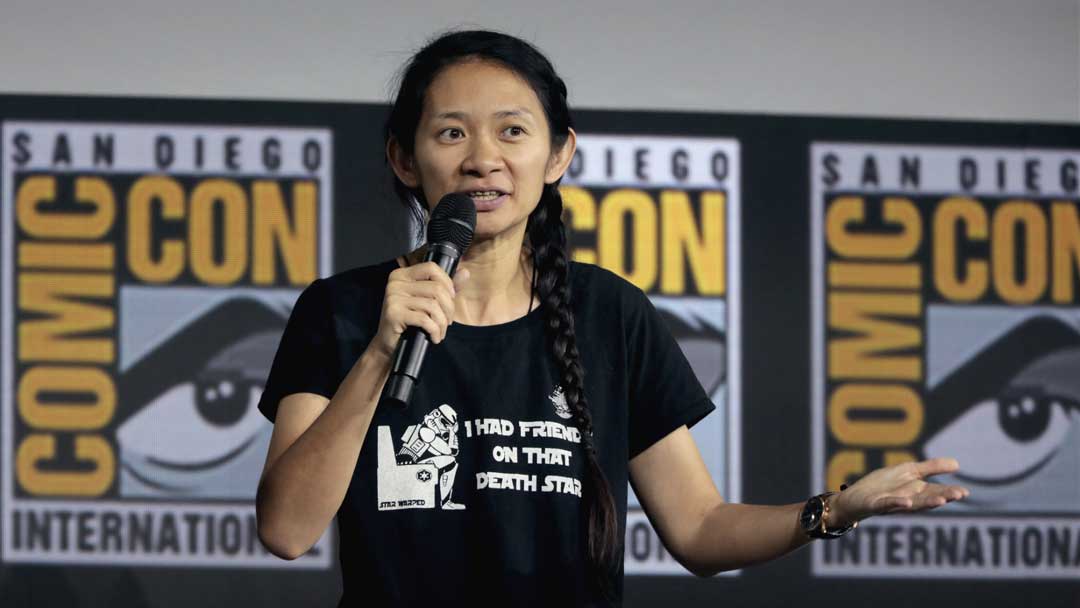 "Chloe Zhao" by Gage Skidmore is licensed under CC BY-SA 2.0